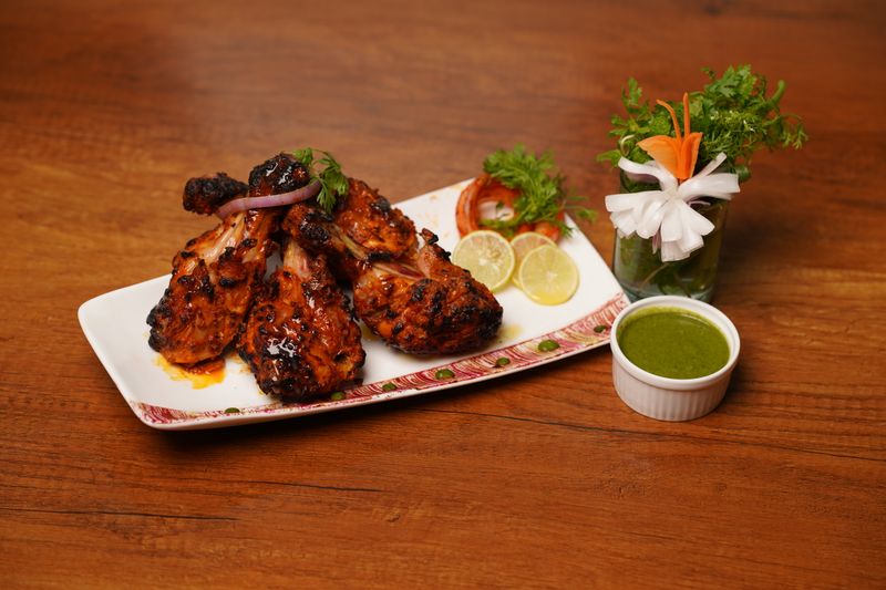 Buffalo Wings spicy chicken wings at Marcos