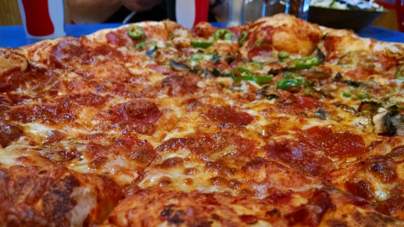 Pepperoni Feast marcos pizza with double pepperoni